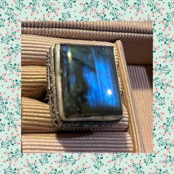 santa cruz gems Jewelry - Labradorite Ring